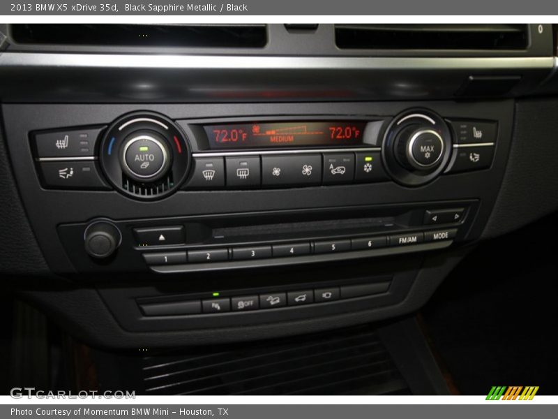 Black Sapphire Metallic / Black 2013 BMW X5 xDrive 35d