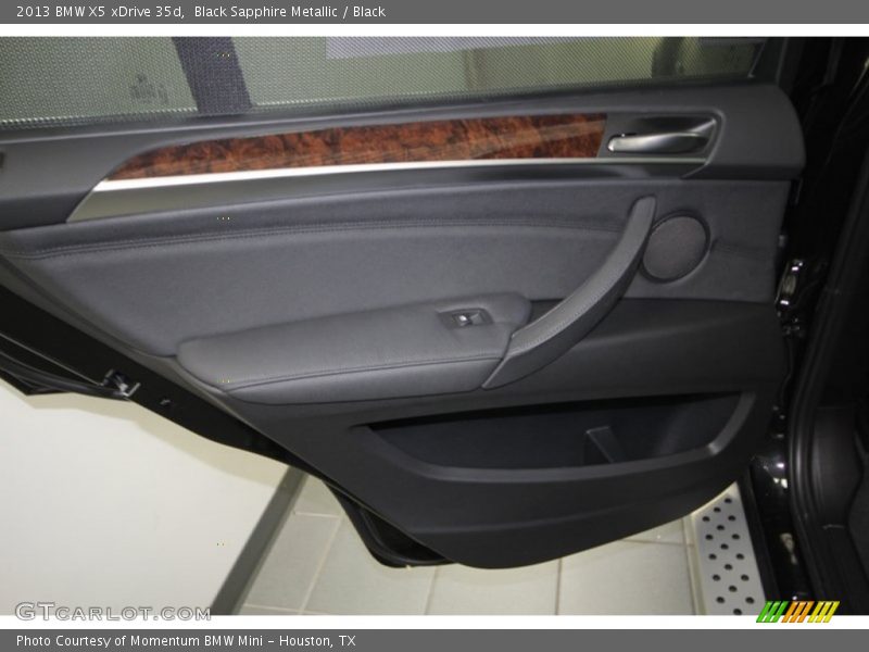 Black Sapphire Metallic / Black 2013 BMW X5 xDrive 35d
