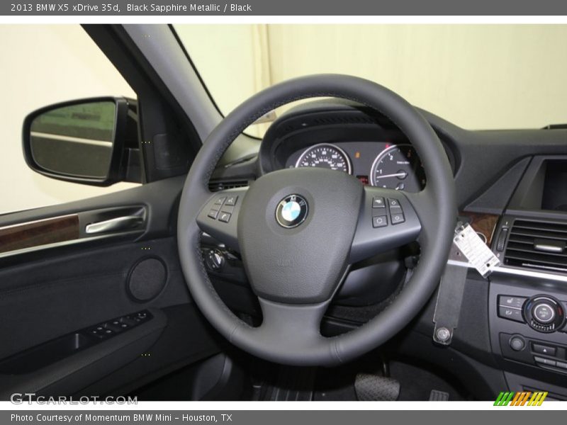 Black Sapphire Metallic / Black 2013 BMW X5 xDrive 35d