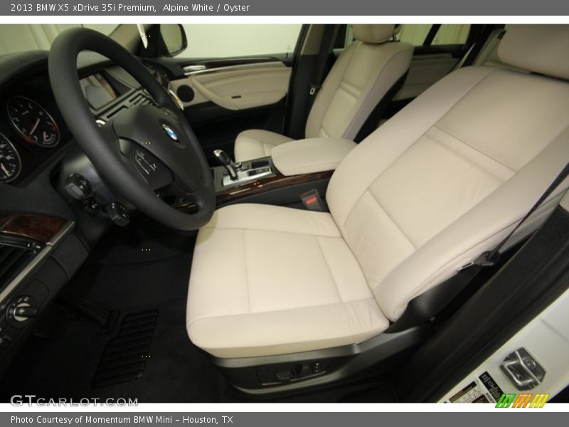 Front Seat of 2013 X5 xDrive 35i Premium