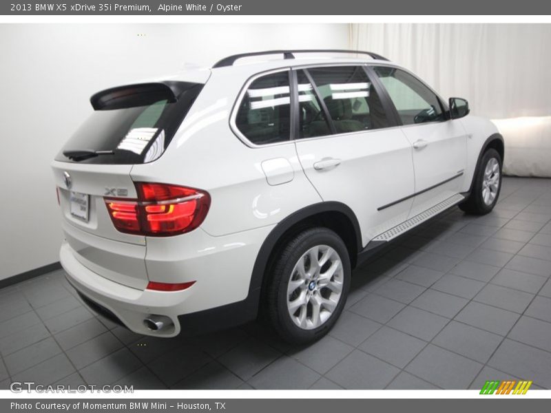 Alpine White / Oyster 2013 BMW X5 xDrive 35i Premium