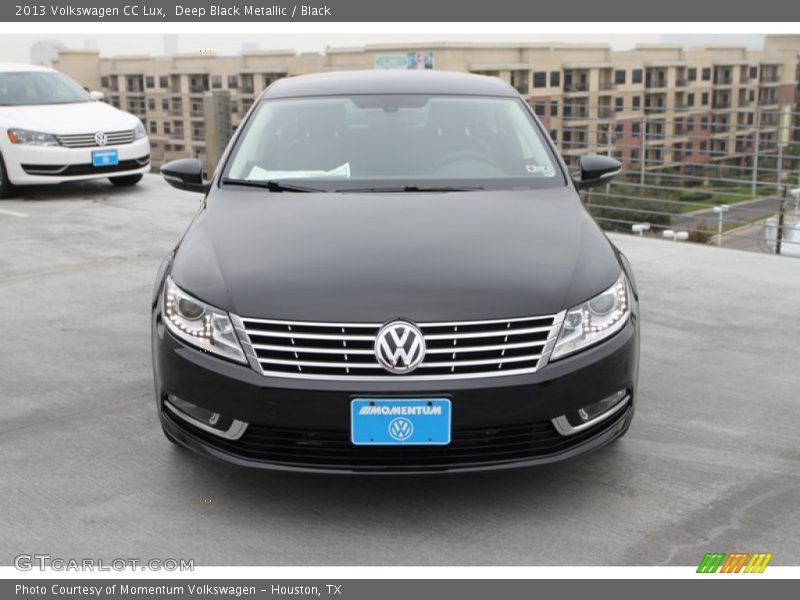 Deep Black Metallic / Black 2013 Volkswagen CC Lux