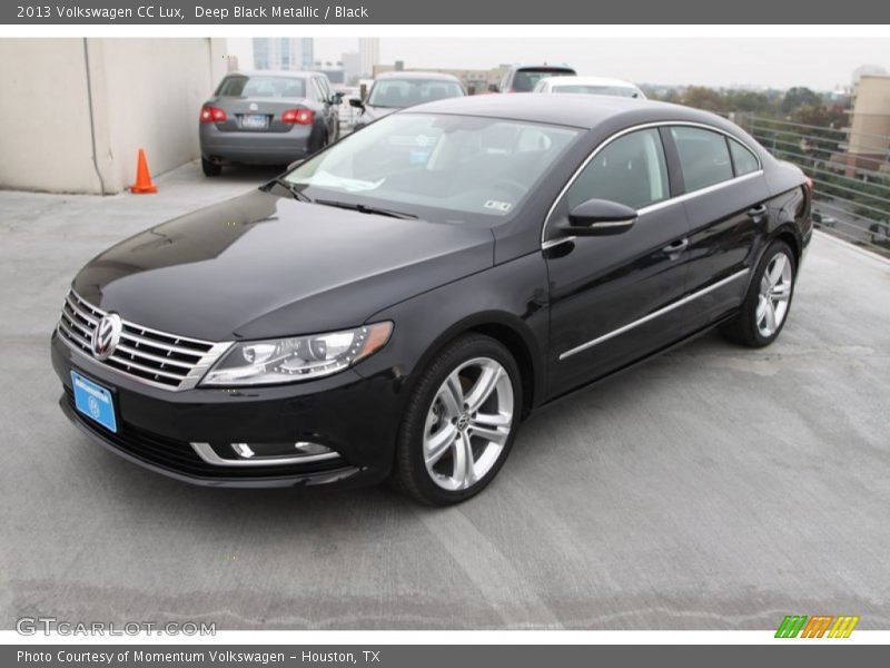 Deep Black Metallic / Black 2013 Volkswagen CC Lux