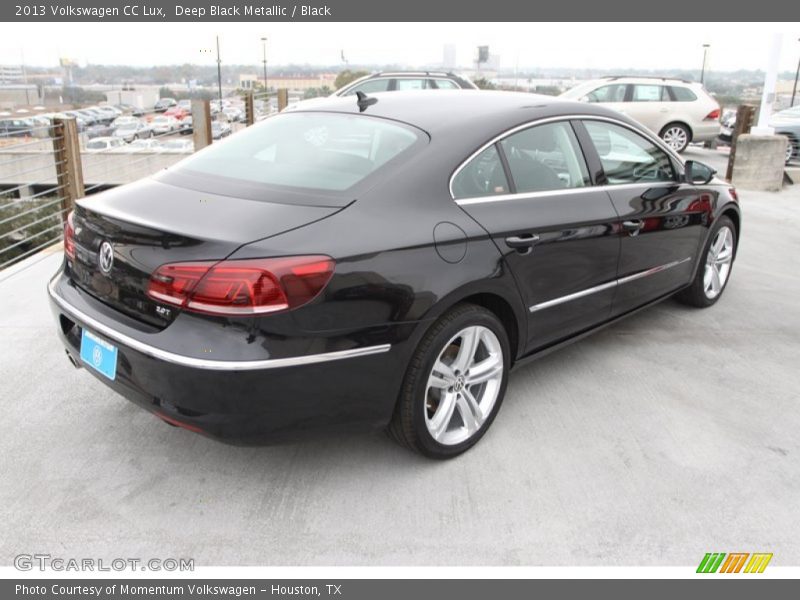 Deep Black Metallic / Black 2013 Volkswagen CC Lux