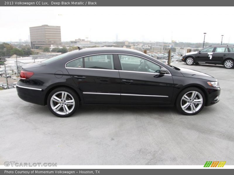 Deep Black Metallic / Black 2013 Volkswagen CC Lux