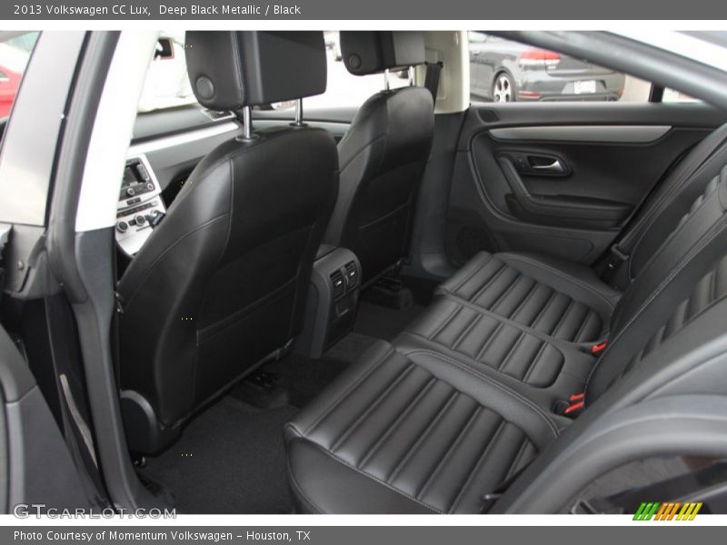 Deep Black Metallic / Black 2013 Volkswagen CC Lux