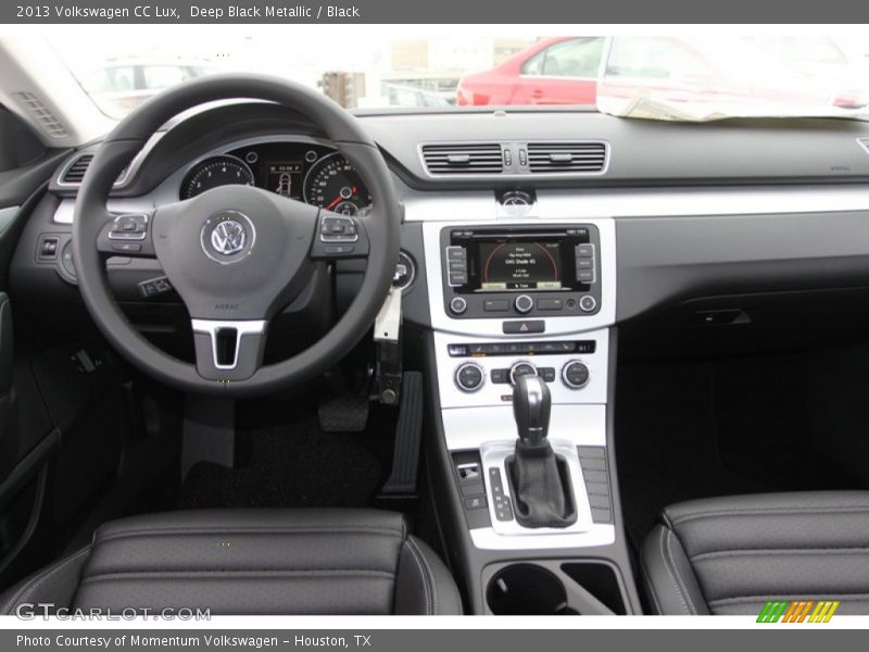 Deep Black Metallic / Black 2013 Volkswagen CC Lux