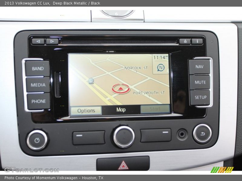 Deep Black Metallic / Black 2013 Volkswagen CC Lux