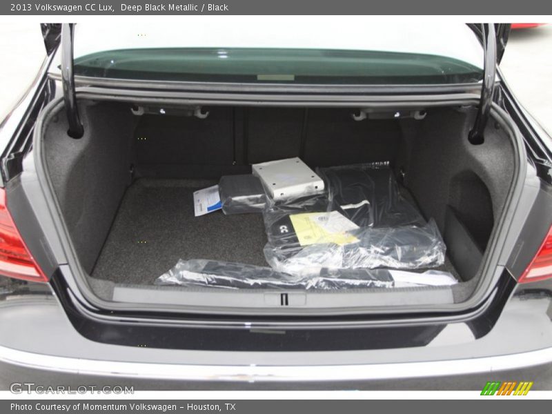 Deep Black Metallic / Black 2013 Volkswagen CC Lux