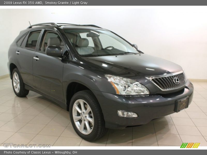 Smokey Granite / Light Gray 2009 Lexus RX 350 AWD