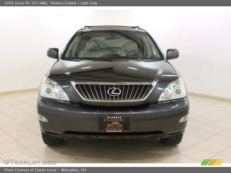 Smokey Granite / Light Gray 2009 Lexus RX 350 AWD
