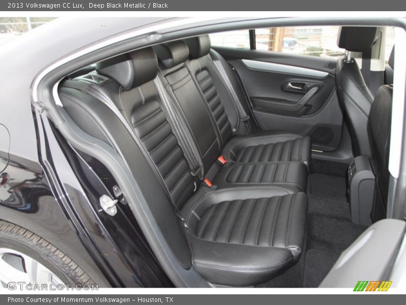 Deep Black Metallic / Black 2013 Volkswagen CC Lux