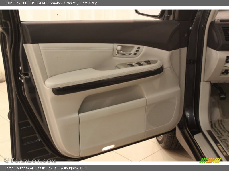 Smokey Granite / Light Gray 2009 Lexus RX 350 AWD