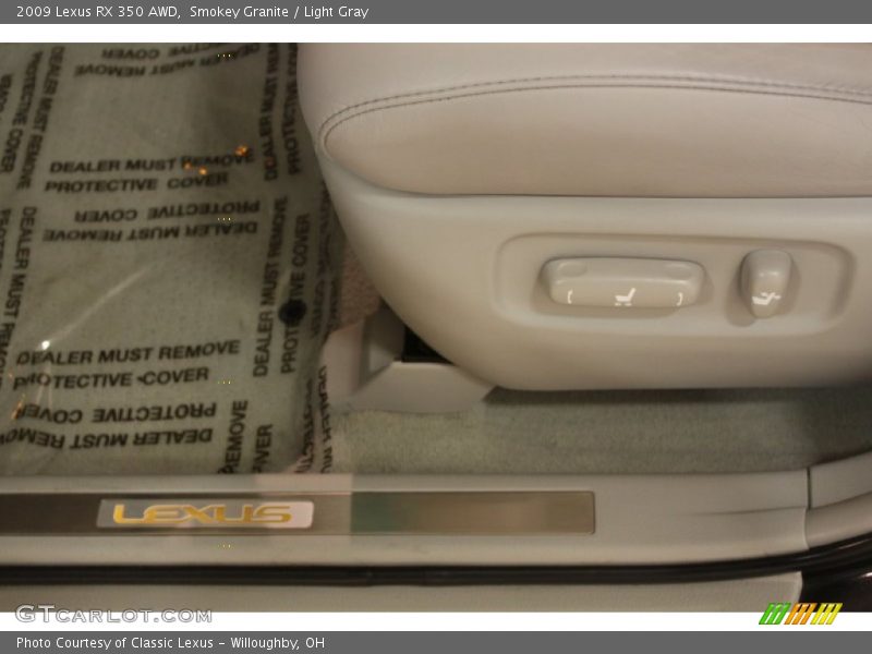 Smokey Granite / Light Gray 2009 Lexus RX 350 AWD