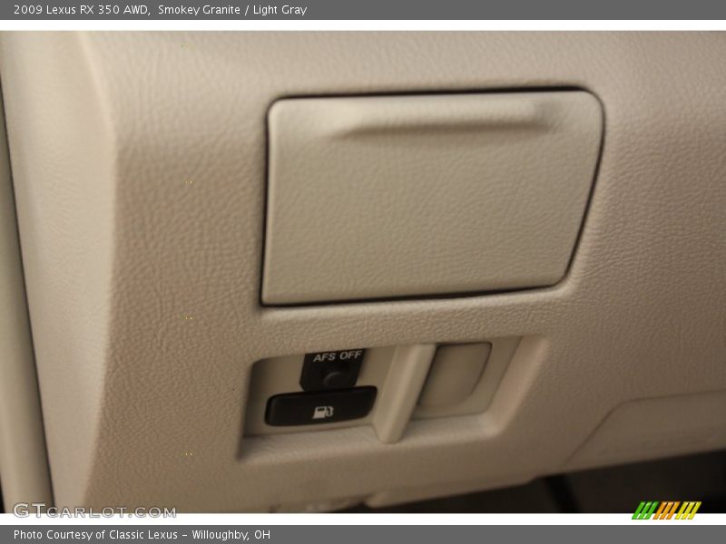 Smokey Granite / Light Gray 2009 Lexus RX 350 AWD