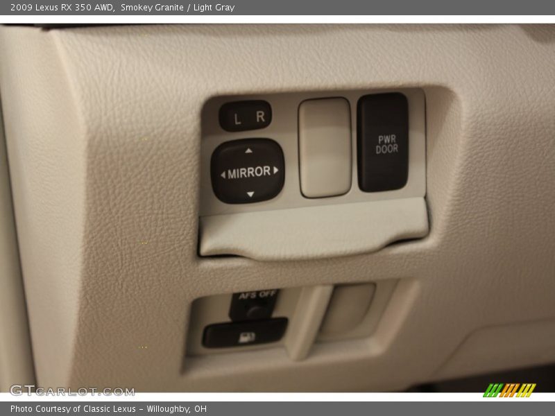 Smokey Granite / Light Gray 2009 Lexus RX 350 AWD