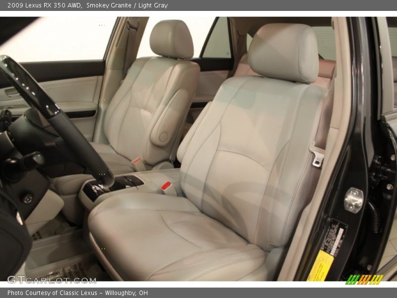 Smokey Granite / Light Gray 2009 Lexus RX 350 AWD