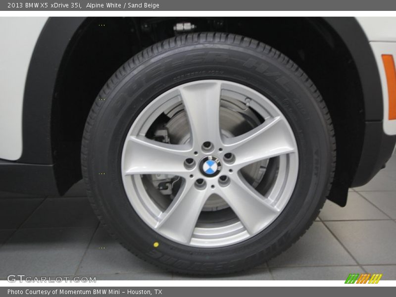 Alpine White / Sand Beige 2013 BMW X5 xDrive 35i