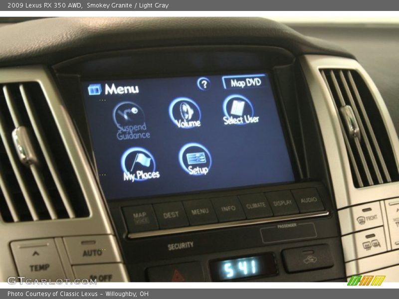 Smokey Granite / Light Gray 2009 Lexus RX 350 AWD