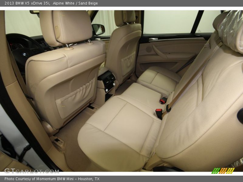Alpine White / Sand Beige 2013 BMW X5 xDrive 35i
