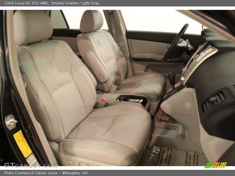 Smokey Granite / Light Gray 2009 Lexus RX 350 AWD