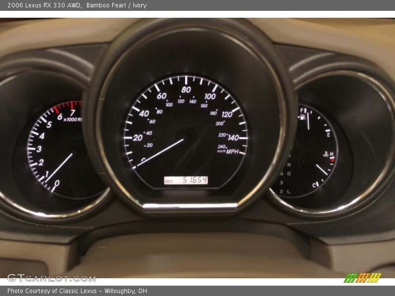 Bamboo Pearl / Ivory 2006 Lexus RX 330 AWD