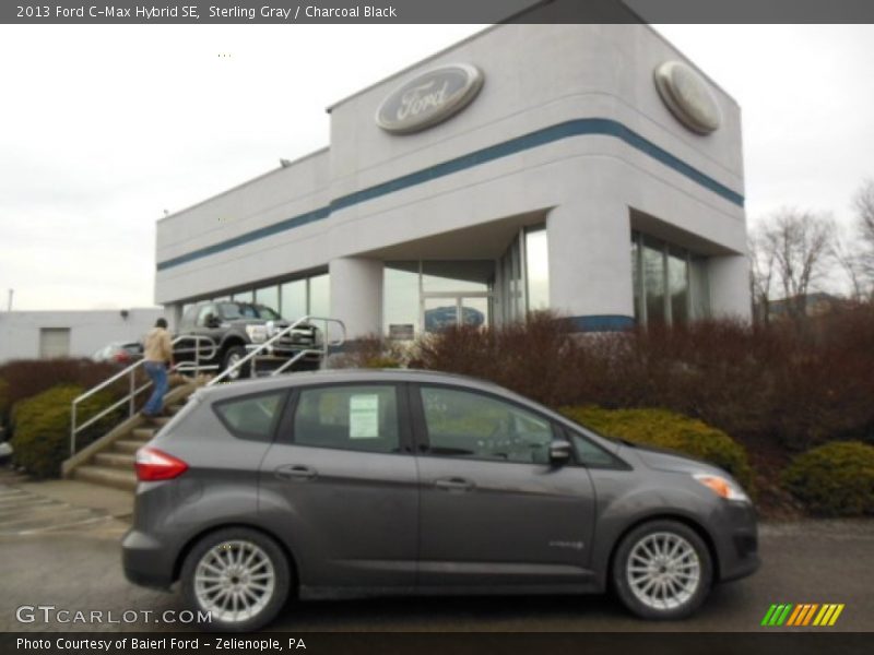 Sterling Gray / Charcoal Black 2013 Ford C-Max Hybrid SE
