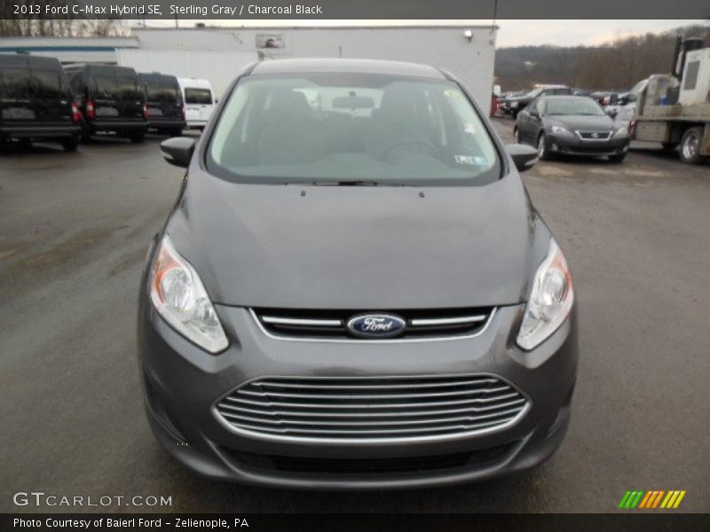 Sterling Gray / Charcoal Black 2013 Ford C-Max Hybrid SE