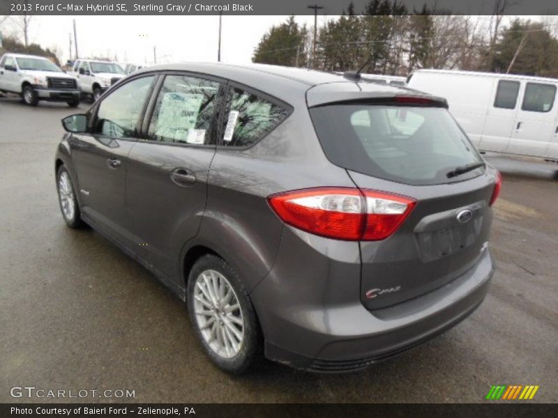 Sterling Gray / Charcoal Black 2013 Ford C-Max Hybrid SE