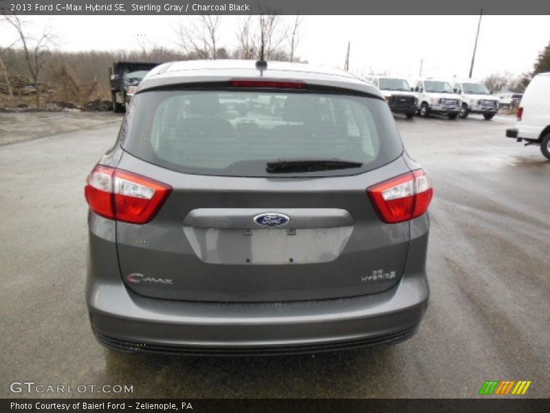 Sterling Gray / Charcoal Black 2013 Ford C-Max Hybrid SE