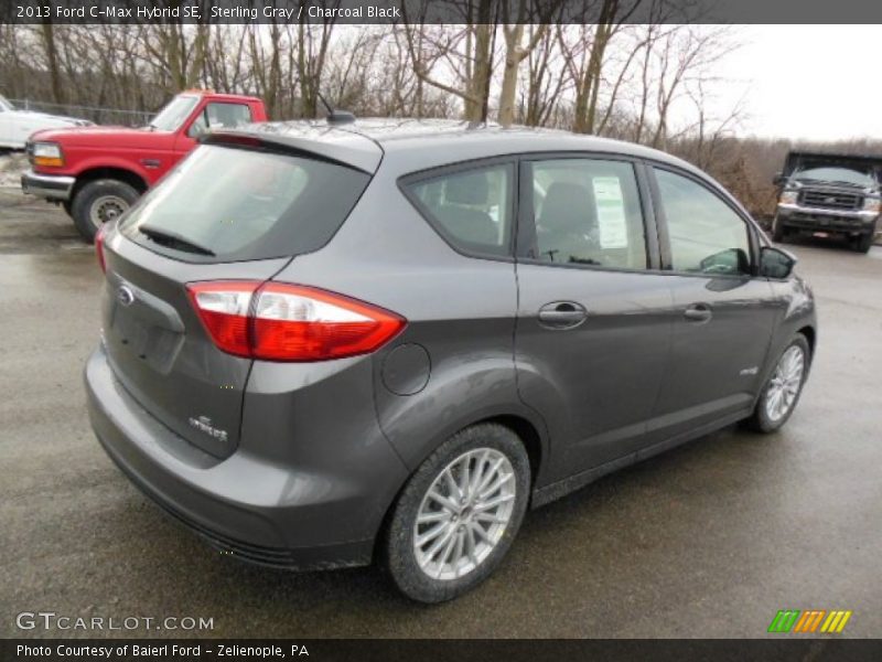 Sterling Gray / Charcoal Black 2013 Ford C-Max Hybrid SE