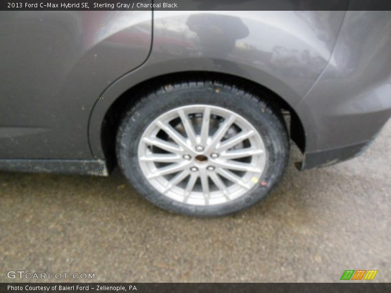 Sterling Gray / Charcoal Black 2013 Ford C-Max Hybrid SE