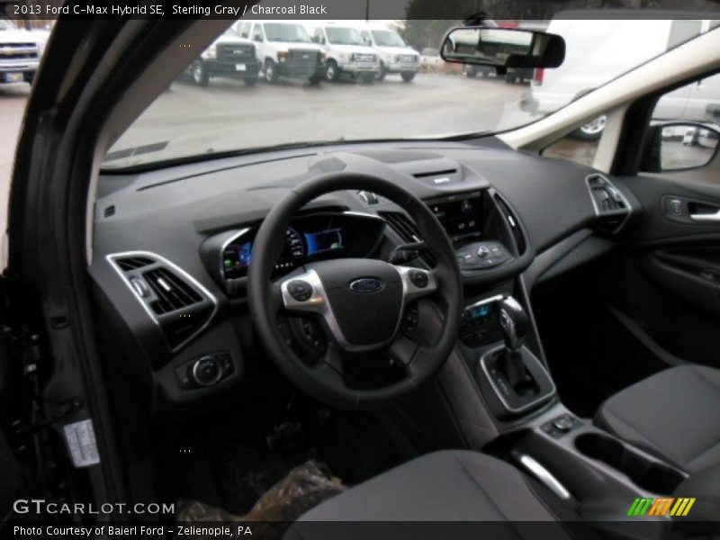 Sterling Gray / Charcoal Black 2013 Ford C-Max Hybrid SE