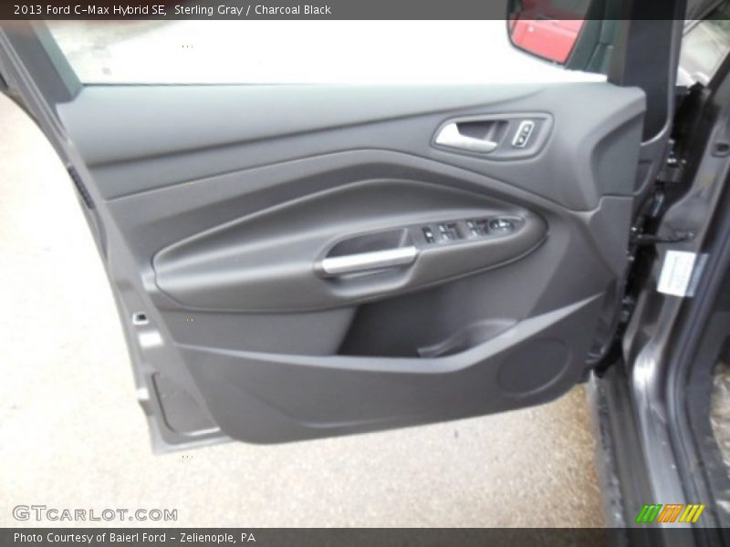 Sterling Gray / Charcoal Black 2013 Ford C-Max Hybrid SE