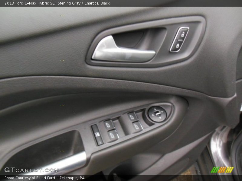 Sterling Gray / Charcoal Black 2013 Ford C-Max Hybrid SE