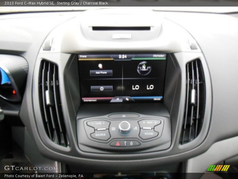 Sterling Gray / Charcoal Black 2013 Ford C-Max Hybrid SE