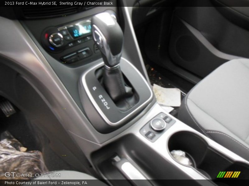 Sterling Gray / Charcoal Black 2013 Ford C-Max Hybrid SE