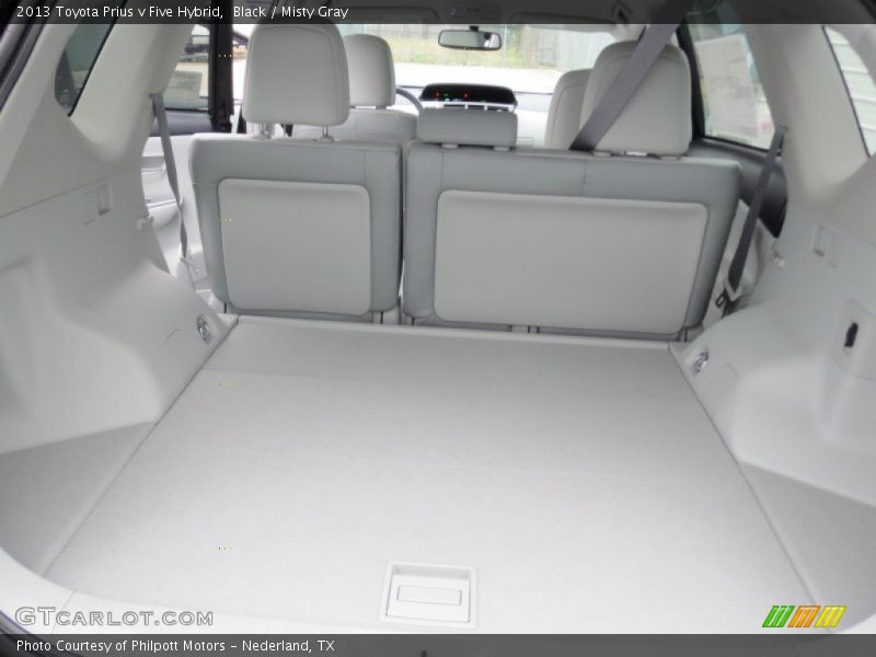 Black / Misty Gray 2013 Toyota Prius v Five Hybrid