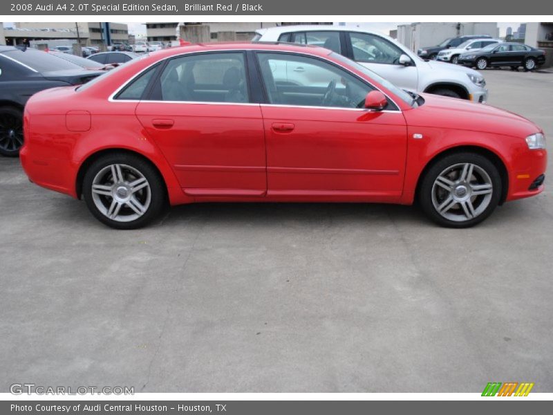 Brilliant Red / Black 2008 Audi A4 2.0T Special Edition Sedan