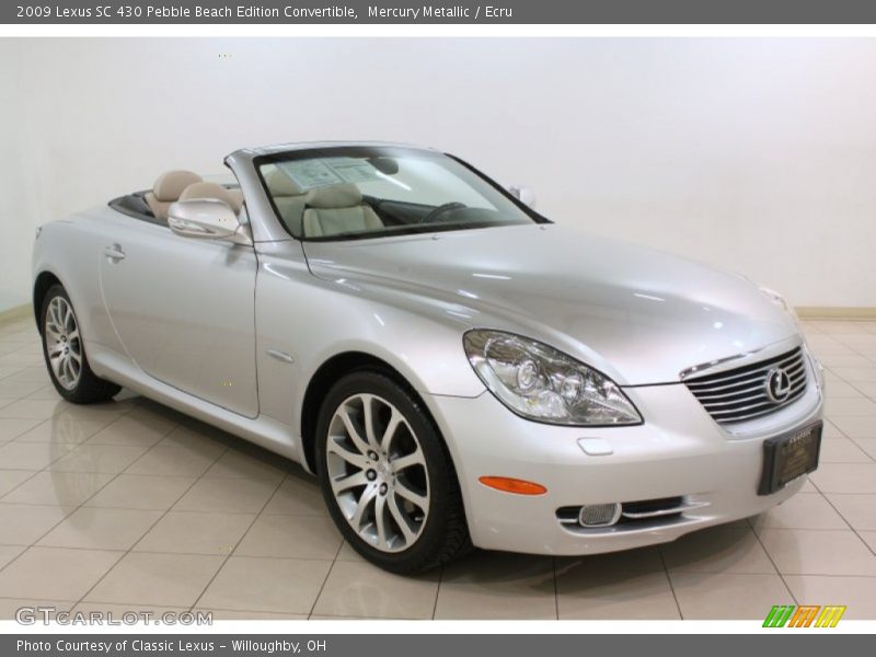 Front 3/4 View of 2009 SC 430 Pebble Beach Edition Convertible