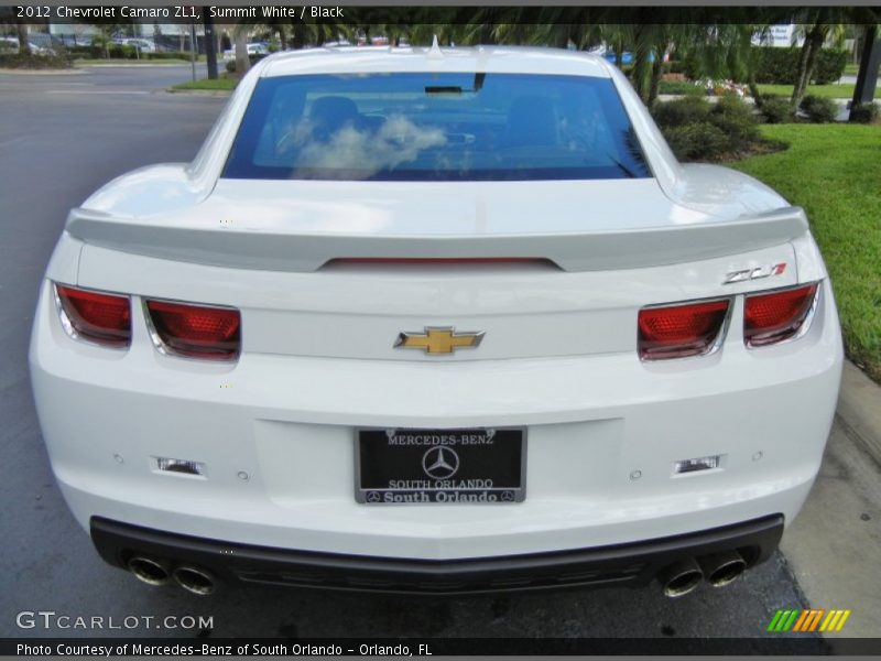 Summit White / Black 2012 Chevrolet Camaro ZL1