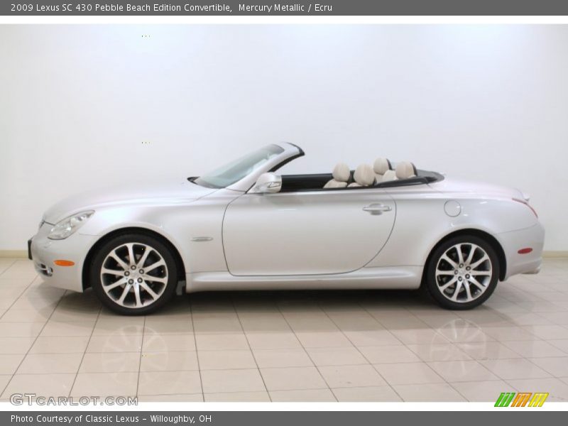  2009 SC 430 Pebble Beach Edition Convertible Mercury Metallic