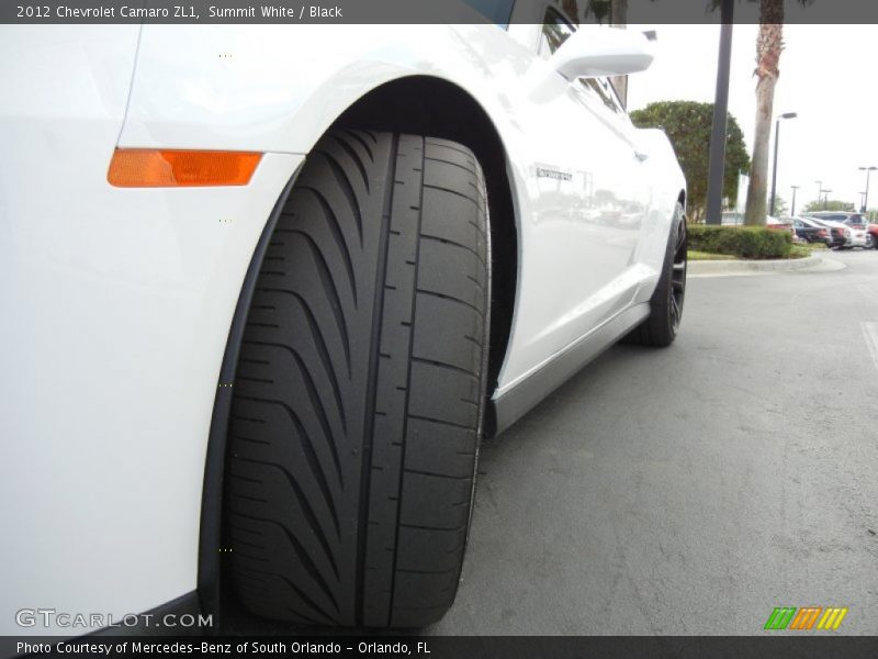 Summit White / Black 2012 Chevrolet Camaro ZL1