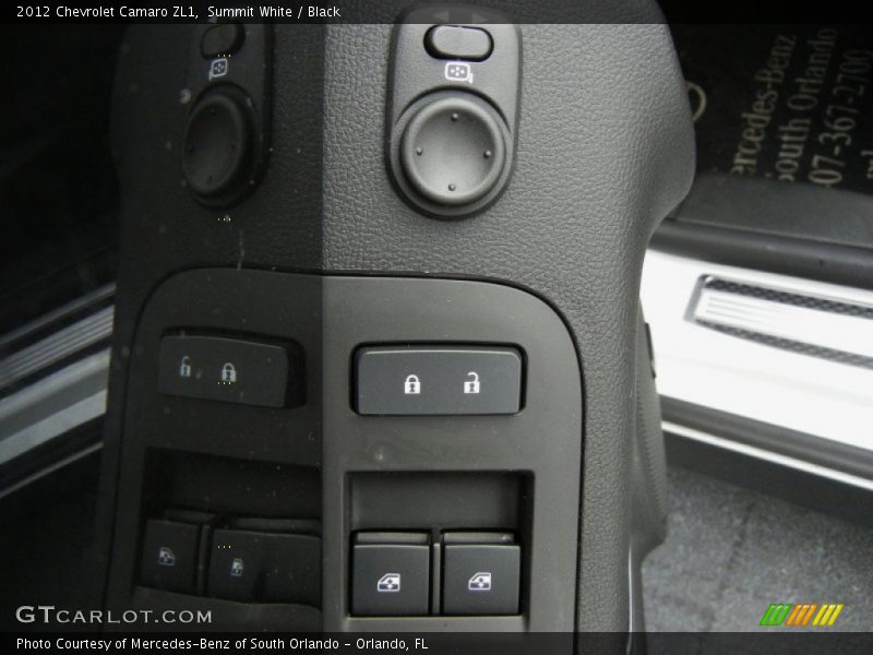Controls of 2012 Camaro ZL1