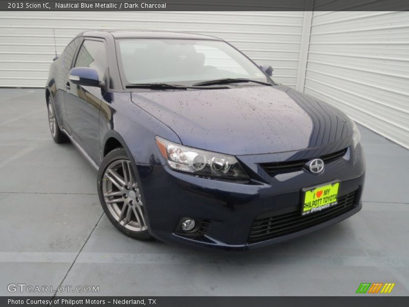 Nautical Blue Metallic / Dark Charcoal 2013 Scion tC
