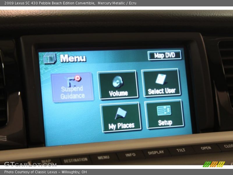 Mercury Metallic / Ecru 2009 Lexus SC 430 Pebble Beach Edition Convertible