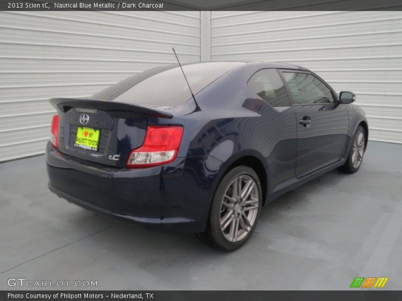 Nautical Blue Metallic / Dark Charcoal 2013 Scion tC