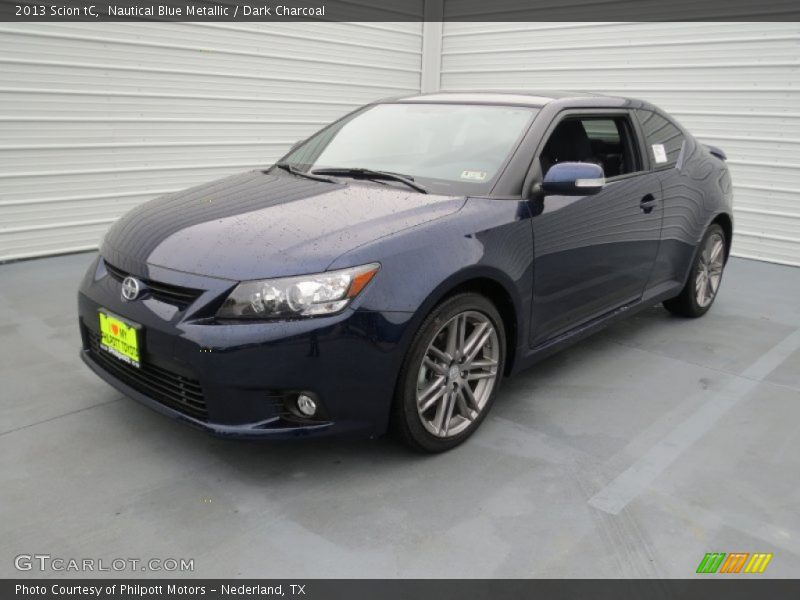 Nautical Blue Metallic / Dark Charcoal 2013 Scion tC