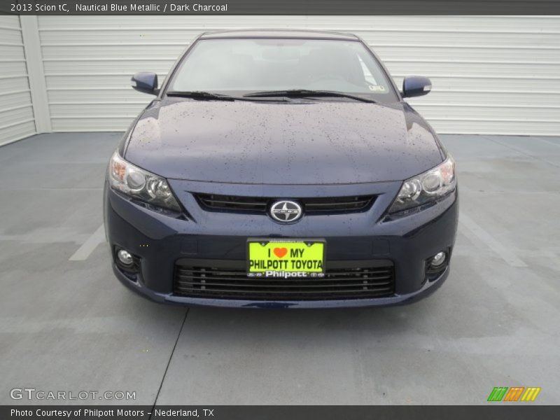 Nautical Blue Metallic / Dark Charcoal 2013 Scion tC