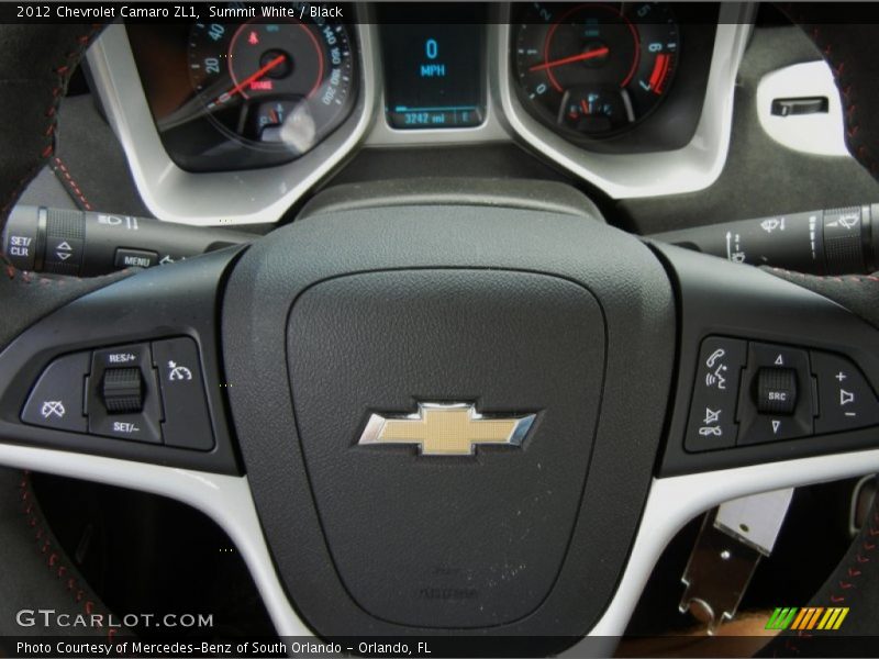 Controls of 2012 Camaro ZL1